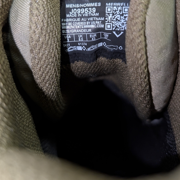 Merrell Breacher Olive Green Waterproof Tactical Hiking Boots main image 4